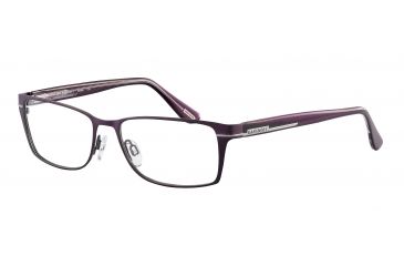 Image of Davidoff 95102 Progressive Prescription Eyeglasses - Red Frame and Clear Lens 95102-210PR