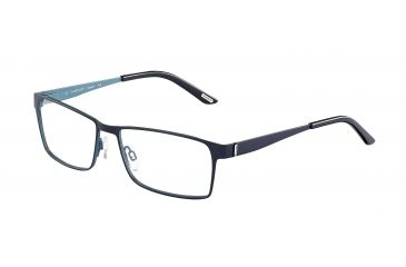 Image of Davidoff No. 95110 Eyeglasses - Blue Frame and Clear Lens 95110-609