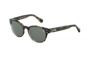 Image of Davidoff 97120 Single Vision Prescription Sunglasses - Green Frame and Grey Green Lens 97120-6522SV