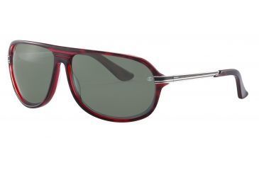 Image of Davidoff 97200 Single Vision Prescription Sunglasses - Brown Frame and Zeiss Skypol Grey Lens 97200-6270SV