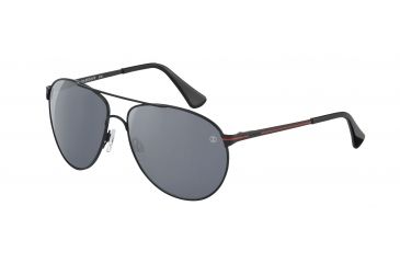 Image of Davidoff 97330 Bifocal Prescription Sunglasses - Black Frame and Grey Silver Lens 97330-592BI