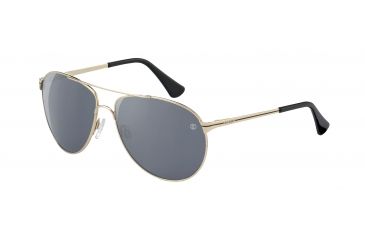 Image of Davidoff 97330 Bifocal Prescription Sunglasses - Gold Frame and Grey Silver Lens 97330-600BI