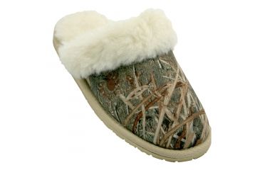 Image of Mossy Oak Mens Scuffs Slippers, Duck Blind, 8-9