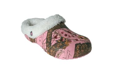 Image of Mossy Oak Womens FleeceDawgs Clogs, Breakup Infinity in Pink, 5-6