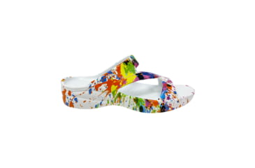 Image of Dawgs PAW Print Z Sandals - Womens, Artist Palette, 10 US, ORZS.W.A.DPP-AP.0010