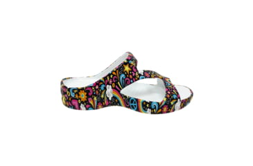 Image of Dawgs PAW Print Z Sandals - Womens, Feelin Groovy, 7 US, ORZS.W.A.DPP-Fn-Gy.0007