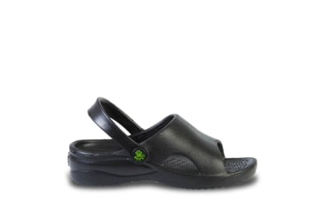 Image of Dawgs Slides Sandals - Kids, Black, 2 US, ORSL.U.K.Bk.0002