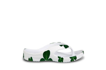 Image of Dawgs Toddlers Flip Flops - Kids, Clovers, 8 US, ORFF.U.T.DC-Cvr.0008