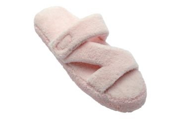 Image of Womens Fluffy Z Slippers, Soft Pink, 7-8