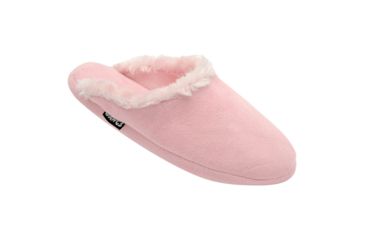 Image of Womens Foam Slide Scuff Slippers, Soft Pink, 9-10