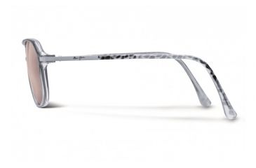 Image of Maui Jim Dawn Patrol Sunglasses w/ Grey Fade Frame and Maui Rose Lenses - R223-11, Side View
