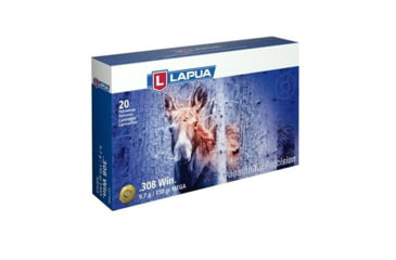 Image of Lapua Rifle Ammo 308 Winchester 150gr Mega Soft Point bx/20 B82B5798, LP4317498