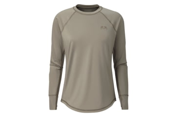 Image of KUIU Gila Long Sleeves Crew Hunting Shirt - Women's, Bone, XL, Adult, Female, 7583863767198