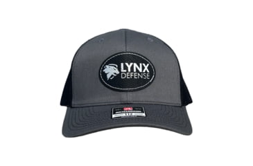 Image of Lynx Defense Oval Patch Hat Color Gray/Black 82C64782, f43883