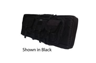 Image of DDT 36in Double Rifle Soft Case, Ice Black/Teal DDT30722