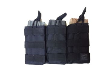 Image of DDT M4 Triple Molle Pouch, Black DDT50410