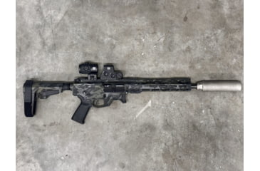 Image of Gorilla Ammunition GF-10 8.6 Blackout Pistol Grip, Dark Multicam, One Size, gpf-107485