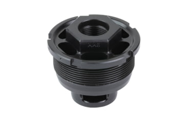 Image of Dead Air Armament Direct Thread Brake Mount, HUB Compatible, .22 Cal, 1/2X28 Thread Pitch, Nitride Finish, Black, DTB323HT