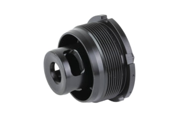 Image of Dead Air Silencers Direct Thread Muzzle Brake Mount, .22 Cal, 1/2x28, Nitride, Black, DTB323HT