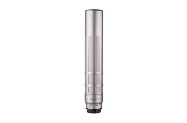 Image of Dead Air Silencers Nomax 33 .33XC XEMAX .338 Lapua Magnum Suppressor w/MB, 5/8x24, 1.75x9.1 in, Silver, 100000231688