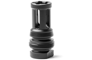 Image of Dead Air Silencers RXD Xeno BirdCage Flash Hider, 6mm Creedmoor, 1/2x28, Nitride, Black, RXD684
