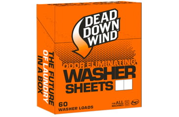 Image of Dead Down Wind Ddw Laundry Detergent Sheets Orange 60ct