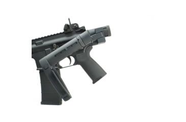 Image of Dead Foot Arms Modified Cycle System, .223/.223 Wylde/5.56/.300 BLK, DLC Bolt Carrier Group, Left Side Folding Stock Adapter, Black Anodized, 78712