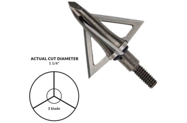 Image of Dead Ringer Triple Acutus Fixed Blade Broadhead