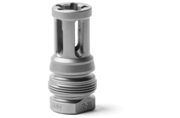 Image of Dead Air Silencers RXD Xeno BirdCage Flash Hider, 6mm Creedmoor, 9/16x24, Matte, Stainless, RXD690S