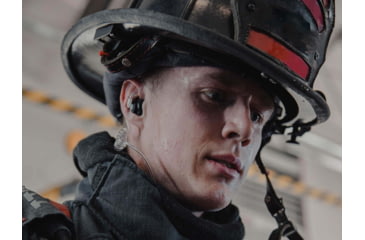 Image of Decibullz Custom Moldable Surveillance Earpieces w/Awareness, Black, RTL-RDO-AWA-BLK