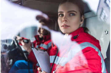 Image of Decibullz Custom Moldable Surveillance Earpieces w/Awareness, Black, RTL-RDO-AWA-BLK