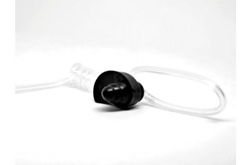 Image of Decibullz Security Radio Earpiece Adapter, Black, RTL-RDO-ISO-BLK