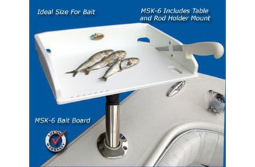 Image of Deep Blue Bait Table