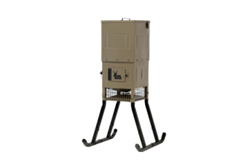 Image of Tenzing Boss Buck Fill Sled Feeder with Diverter Plate and Solar Panel 300lb Motor Freight Only 6A3CC145, GMBBSF300SLEDK