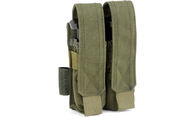 Image of Defcon 5 9mm Double Pistol Pouch, OD Green, D5-PM02 OD
