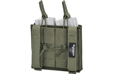 Image of Defcon 5 Double Open Ammo Pouch, OD Green, D5-LAS-M4AKDO OD