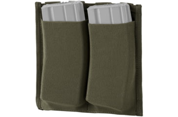 Image of Defcon 5 Low Profile Elastic 5.56 Double Magazine Pouch, OD Green, D5-M4LPDP OD