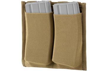 Image of Defcon 5 Low Profile Elastic 5.56 Double Magazine Pouch, Tan, D5-M4LPDP CT