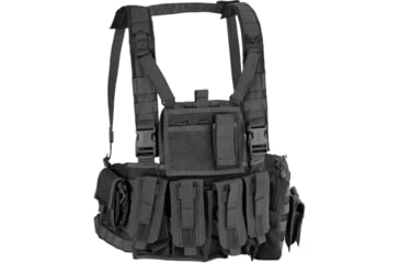 Image of Defcon 5 Molle Recon Chest Rig, Black, D5-RC901 B