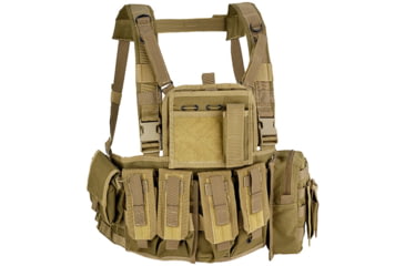 Image of Defcon 5 Molle Recon Chest Rig, Tan, D5-RC901 CT
