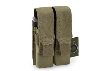 Image of Defcon 5 Outac Double Pistol Pouch, OD Green, OT-PM02/3 OD