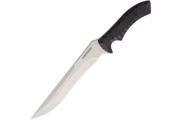 Image of Defcon Hydra Fixed Blade D2 Satin Coated, Fixed Blade Knife, 8.25in, D2 Tool Steel, Black, G10 Handle TD003SL