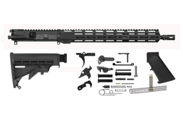 Image of Del-Ton 16in Mid-Length Light-Weight Rifle Kit w/15in MLOK FF, M4 Stock, 1-7 Twist, Black, RKT125