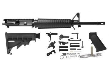 Image of Del-Ton Pre-Ban Heavy Profile Rifle Complete Upper Receiver, 5.56x45mm NATO, 16in, Mid-Length, Black, RKT104