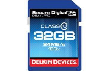 Image of Delkin 32GB Pro Series SDHC Memory Card SLDK06