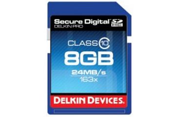 Image of Delkin 8GB Pro Series SD Memory Card SLDK03