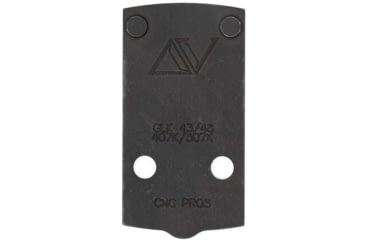 Image of Delta V Athena Adaptor Plate, Glock 43/48, 407K/507K/EPS/EPS Carry, Black, AP-G-010-A