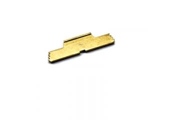Image of DELTAC Extended Steel Slide For Glock Gen1 To Gen4,Golden Metallic, GLC101G