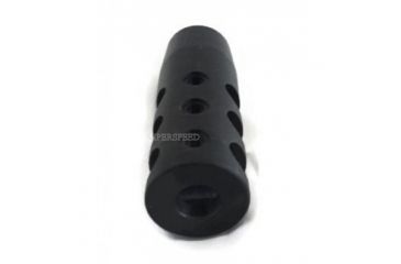 Image of DELTAC Slingshot Muzzle Brake For AK47/SKS w/Complete Threading Kit Combo,Black, PKG128-7.62, EDEMO1