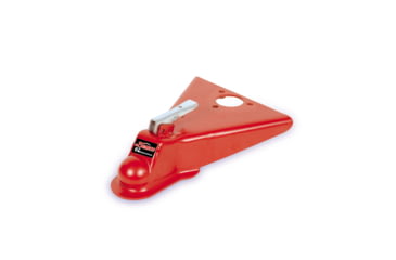 Image of Demco Ez Latch 2 5/16 21K Gvwr 50 deg Mount A Frame Coupler Weld On w/ Jack Hole And Composite Handle Primed, 12660-97